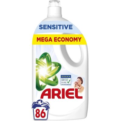 Гель для прання Ariel Для чутливої шкіри 3.87 л (8700216691444)