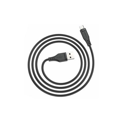 Дата кабель USB 2.0 AM to Micro 5P 1.2m 2.4A TPE C3-09 black Acefast (6974316280880)