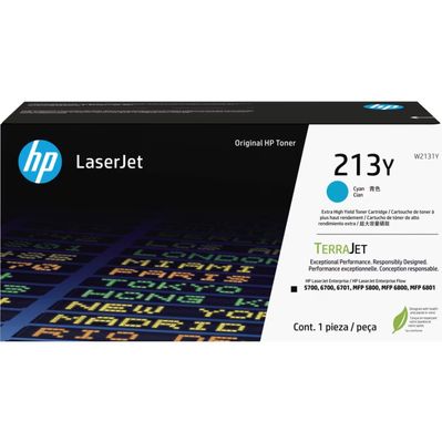Картридж HP CLJ 213Y Cyan 12K (W2131Y)