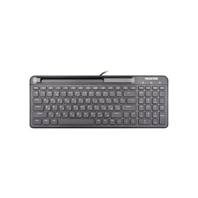 Клавіатура Maxxter KB-01B-UA USB Black (KB-01B-UA)