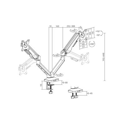 Кронштейн OfficePro MA442W