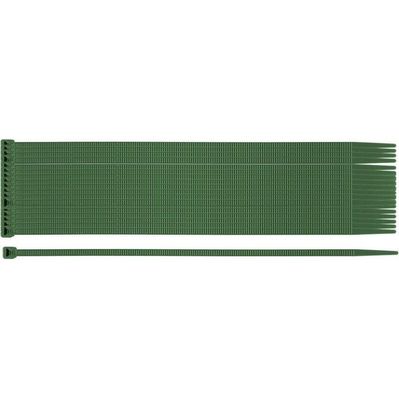 Стяжка Neo Tools 50шт, пластик, 3.6х200мм, зелена (15-975)