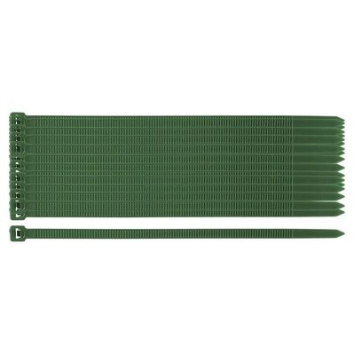 Стяжка Neo Tools 50шт, пластик, 4.8х160мм, зелена (15-979)