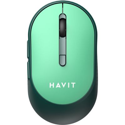 Мишка Havit HV-MS78GT Wireless Black-Green (6939119041236)