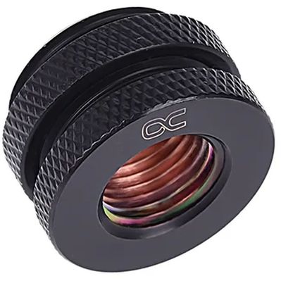 Фітинг для СРО Alphacool HF bulkhead connector passthrough G1/4 - deep black (17069)