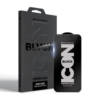 Скло захисне Armorstandart Dark Mode Apple iPhone 16e/14/13/13 Pro (ARM85814)