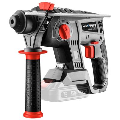 Перфоратор Graphite Energy+ SDS-plus, 18V, 2.2Дж, 2.26кг (без АКБ та ЗП) (58G027)