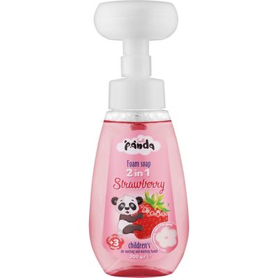 Дитяче мило Small Panda Strawberry пінка 300 мл (4820217132877)