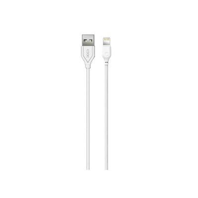 Дата кабель USB 2.0 AM to Lightning 2.0m 2.1A white XO (XO-NB-103-L-2-WH)