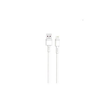 Дата кабель USB 2.0 AM to Lightning 1.0m 5A white XO (XO-NBQ166-L-1-WH)