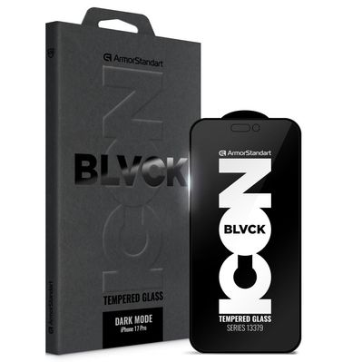 Скло захисне Armorstandart Dark Mode BI Apple iPhone 17 Pro (ARM86629)