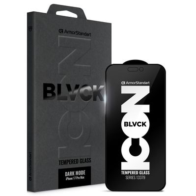 Скло захисне Armorstandart Dark Mode BI Apple iPhone 17 Pro Max (ARM86630)