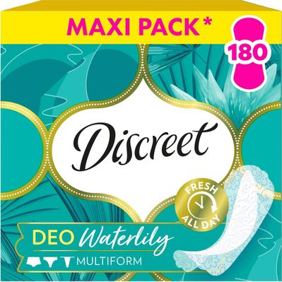 Щоденні прокладки Discreet Deo Waterlily 180 шт. (8700216859226)