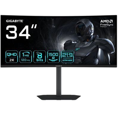 Монітор GIGABYTE GS34WQCA EK