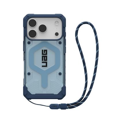 Чохол до мобільного телефона UAG iPhone 17 Pro Pathfinder Clear MagSafe Bundle Blues Lanyard (1145511BV03)
