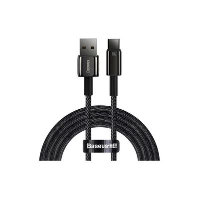 Дата кабель USB 2.0 AM to USB-C 2.0m 100W black Baseus (CAWJ000101)