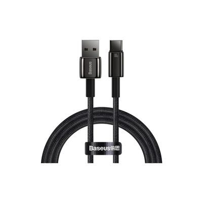 Дата кабель USB 2.0 AM to USB-C 1.0m 100W black Baseus (CAWJ000001)