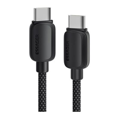 Дата кабель USB-C to USB-C 3.0m 100W black Essager (EXCTT1-WLC01-P)