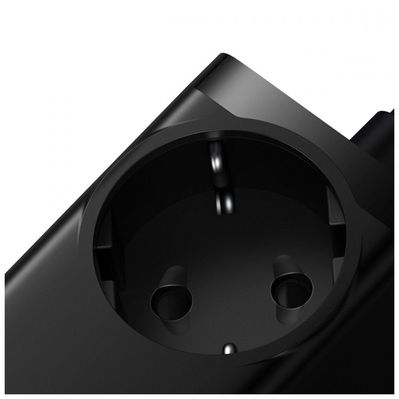 Зарядное устройство Baseus AC + 2xUSB-C 65W + 2xUSB black (PSZM000901)