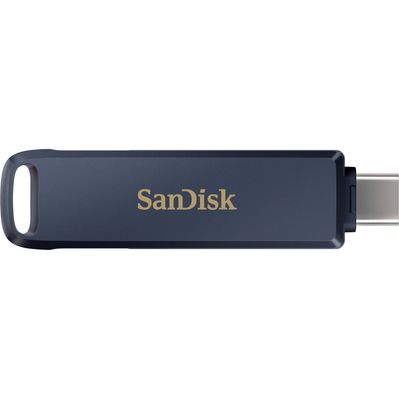 USB флеш накопичувач SanDisk 128GB Phone Drive for iPhone Metallic Sky Lightning/Type-C U (SDIXD0N-128G-GN6NE)