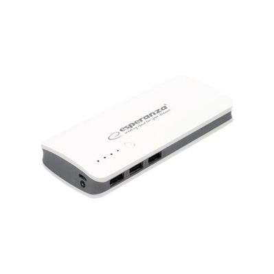 Батарея універсальна Esperanza 8000mAh input/Micro-USB, output/3*USB, White/Grey (EMP106WE)