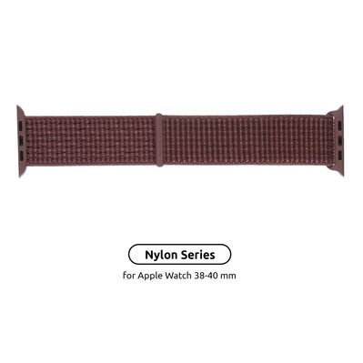 Ремінець до смарт-годинника Armorstandart Nylon Band для Apple Watch 42 (Series 11-10)/41/40/38 Smoke Purple (ARM55850)