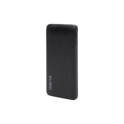 Батарея універсальна GEAR 10000mAh, 10W, USB-TypeC, 2*USB-A, Micro-USB, black (SL10)