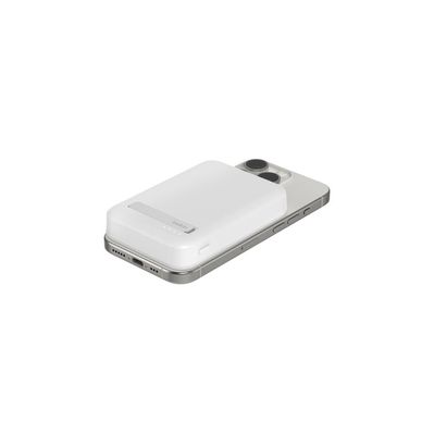 Батарея универсальная Belkin 10000mAh MagSafe Wireless Qi2 White (BPD008BTWH)
