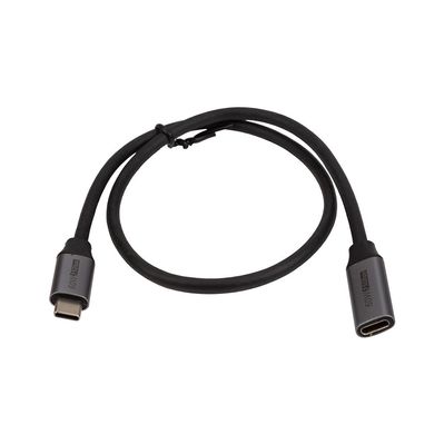 Дата кабель USB-C M to USB-C F 0.5m 5Gbps 60W 4K60Hz Cabletime (CA913664)