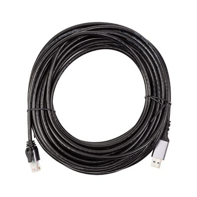Дата кабель USB AM to RJ45 Ethernet 15.0m CAT6 UTP PowerPlant (CA915026)