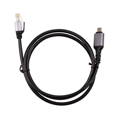Дата кабель USB-C to RJ45 Ethernet 1.0m PowerPlant (CA914913)