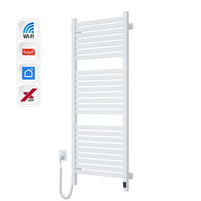 Сушарка для рушників Navin Авангард Х, 1200х480, Wi-Fi, сталь, білий, лівобічна (12-172155-4812)