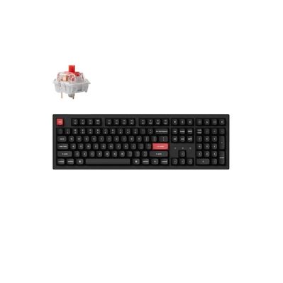 Клавіатура Keychron K10 PRO K pro Red RGB Wireless/Bluetooth/USB-А UA Black (K10P-B1-UA)