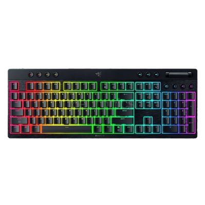 Клавіатура Razer BlackWidow V4 Low-Profile Wireless/Bluetooth/USB Orange switch UA Black (RZ03-05270800-R3M1)