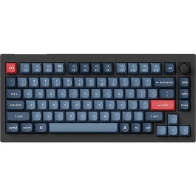 Клавіатура Keychron V1 Max Gateron Jupiter Red QMK Hot-swap Wireless/Bluetooth/USB UA Black (V1MD1_KEYCHRON)