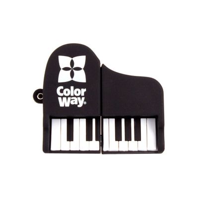 USB флеш накопичувач ColorWay Piano 64 GB 3.0 Black (CW-USBPO64)