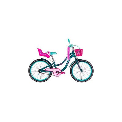Велосипед Formula 20" Kid FLOWER PREMIUM BH рама-10" ST 2026 темно-зелений (OPS-FRK-20-243)