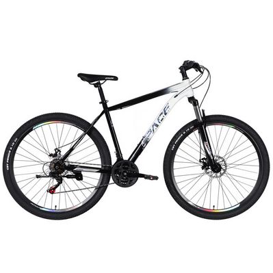 Велосипед Space 29" MARS DD FR рама-20" ST 2026 чорний з білим (OPS-SP-29-166)