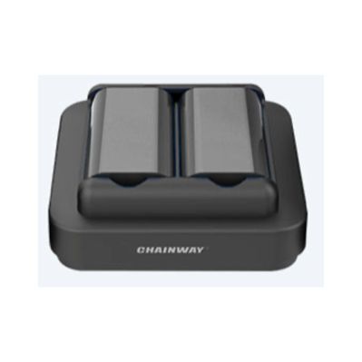 Зарядний пристрій для акумуляторів ТЗД Chainway 2-х слотовий для пістолетної рукоятки С66 (CRD-C66-PBC)