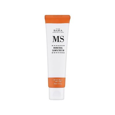 Засіб від засмаги Cos De BAHA MS Mineral Sunscreen SPF50+ 45 мл (8809240319123)