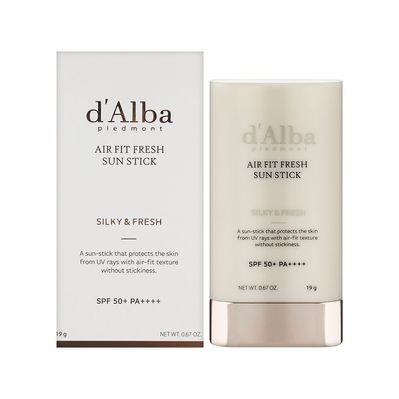 Засіб від засмаги D'Alba Мінеральний сонцезахисний стік із високим фактором захисту SPF 50+ PA++++ 19 г (8809782556574)