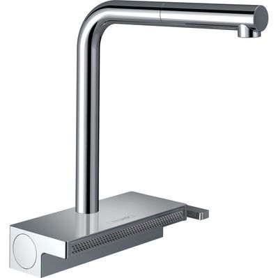 Змішувач Hansgrohe Aquno Select M81 , 21 см, хром (73836000)