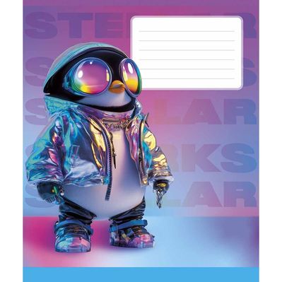 Тетрадь Школярик 18 листов линия (018-3545L)