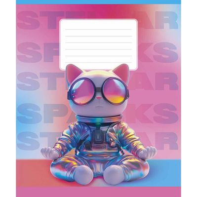 Тетрадь Школярик 18 листов линия (018-3545L)