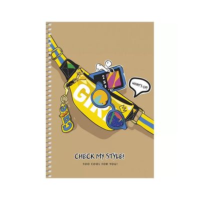 Тетрадь Школярик А5 Student клетка 96 листов (A5-SC-096-6115K)