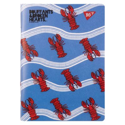 Зошит Yes А5 BBH пластикова обкладинка 70 аркушів, клітинка (681865)