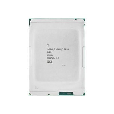 Процесор серверний Dell Intel Xeon Gold 5420+ 2G, 28C/56T, 16GT/s, 52.5M Cache, Turbo, HT (205W) DDR5-4400 (338-CHTL)