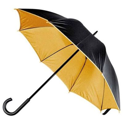 Парасоля Macma Механічна Чорна/золотиста (4519798)